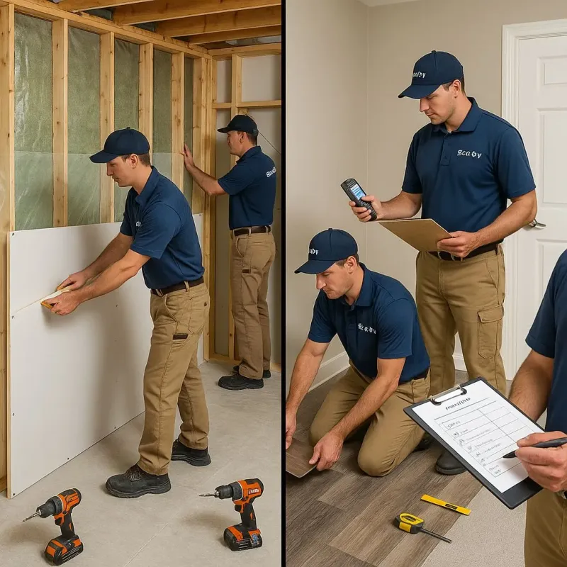 Repairs and Reconstruction process in Genesee County, NY